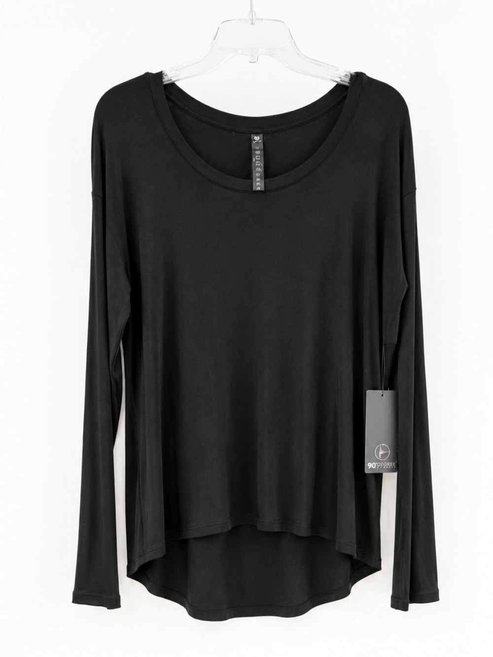 Black  Long-Sleeve Women’s Top